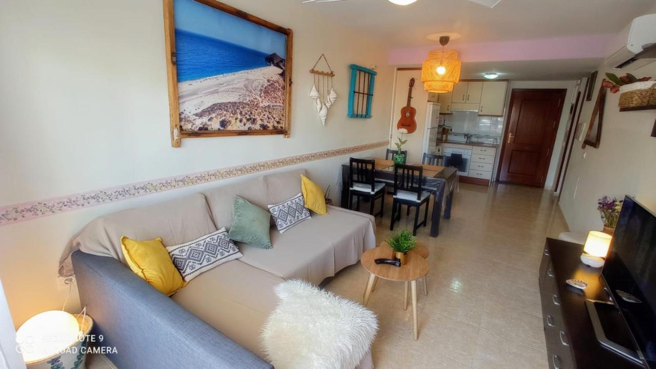 Apartament La Pita- Terraza Con Vistas Al Mar & Parking, A 1 Min De La Playa Carboneras Zewnętrze zdjęcie