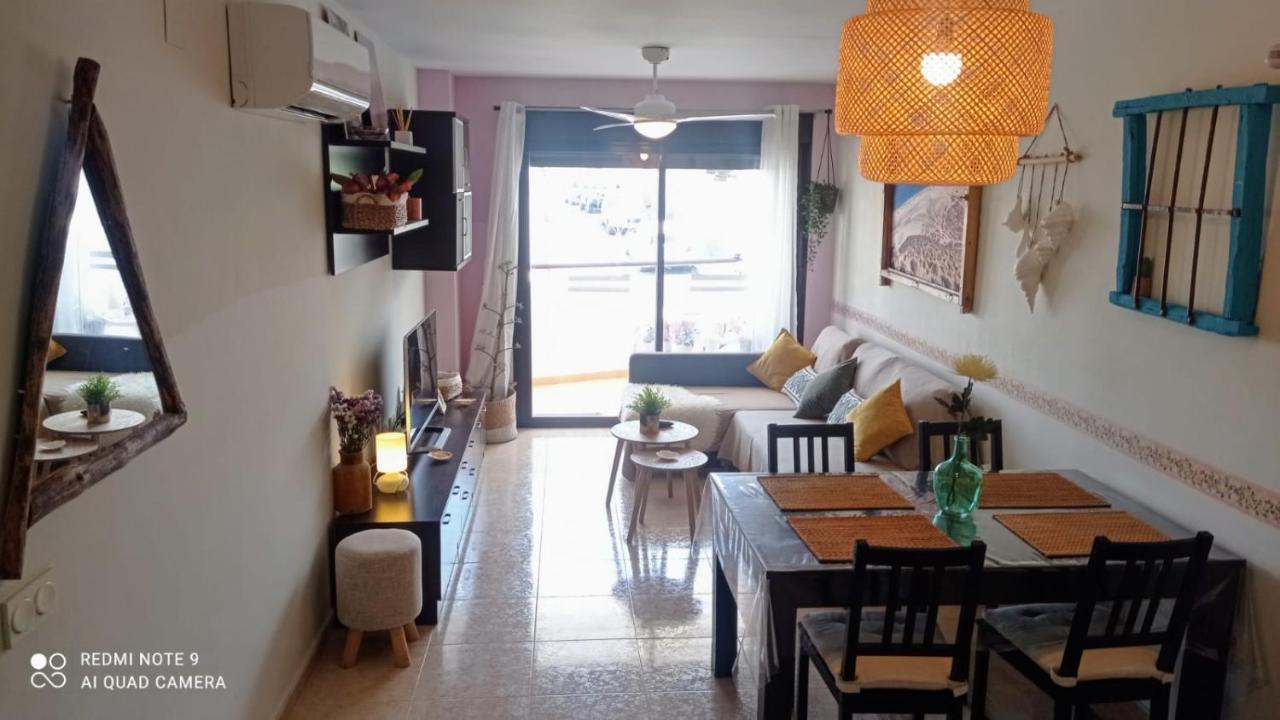 Apartament La Pita- Terraza Con Vistas Al Mar & Parking, A 1 Min De La Playa Carboneras Zewnętrze zdjęcie